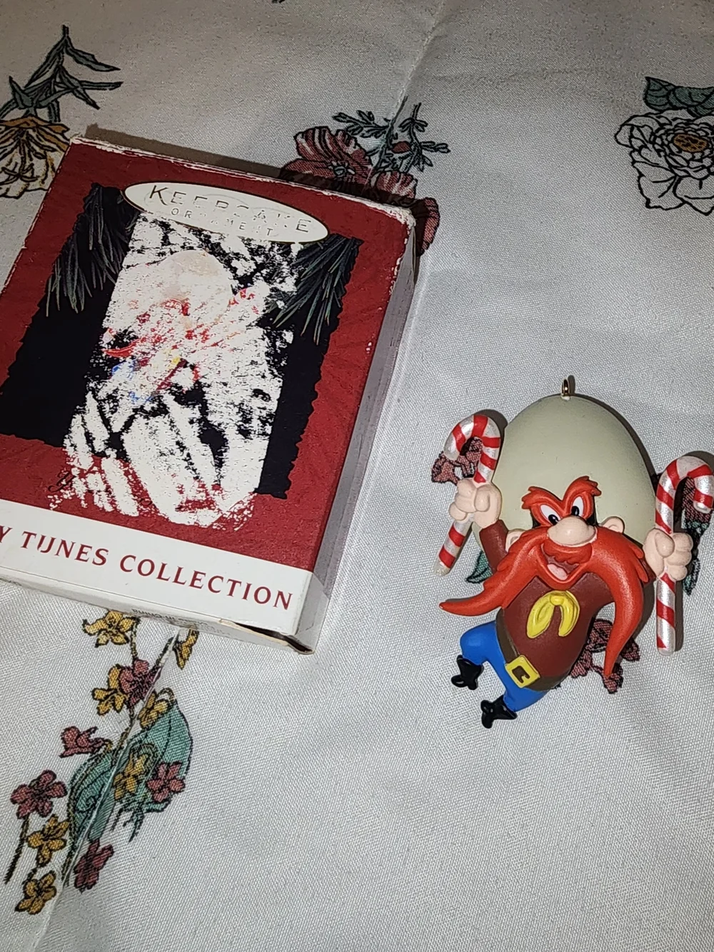 Hallmark Yosemite Sam Candy Cane Holiday Ornament